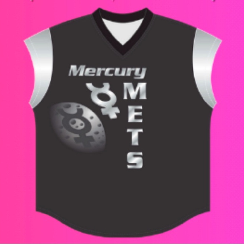 NYM Mike Piazza Mercury Mets Jersey
